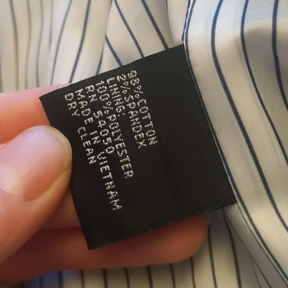 Navy Nine West Blazer Sz 2 - Picture 5 of 5